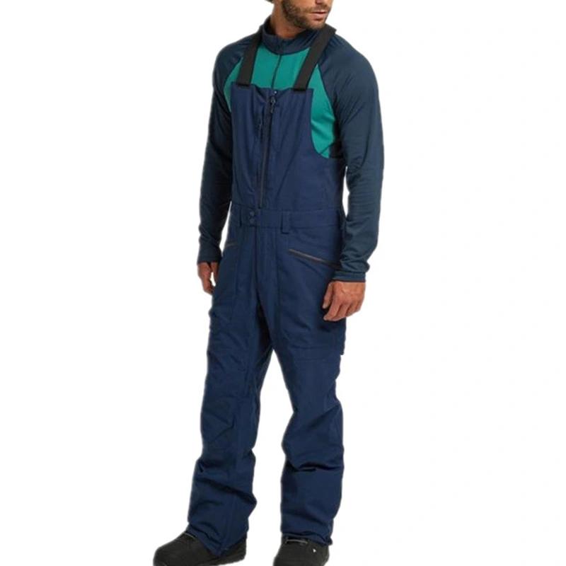 Snow Bib Adjustable Snowboard Bibs Winter Mens Snow Overalls Outdoor Ski Pants