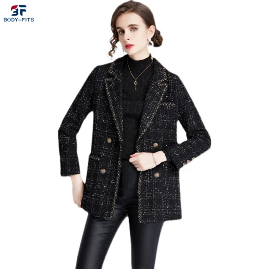 Jaqueta curta mais vendida de moda feminina ′ S Primavera Outono Jaqueta Casual Casaco Outerwear